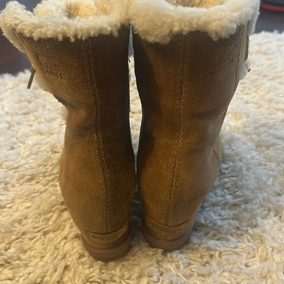 Winter clears! SOREL Joan of Arctic 7 hidden wedge boots - Picture 6 of 14